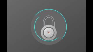 Lock Animation Using only HTML & CSS | This is responsive too.