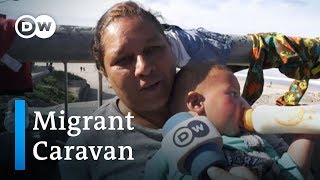 Caravan update: Thousands of migrants reach US border at Tijuana | DW News