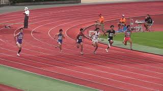 2019第6回京都府陸上記録会　男子100ｍ1～8組