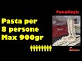 La Macchina per Pasta Fresca Elettrica Sirge PASTAMAGIC 300Watt con tante trafile