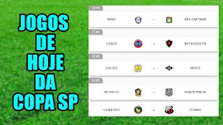 JOGOS DE HOJE DA COPA SP 2023 - JOGOS DA COPA SP 2023 - JOGOS DA COPA SÃO PAULO DE FUTEBOL JÚNIOR