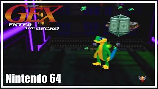 Gex 64: Enter The Gecko 100% Longplay Walkthrough (Full Game)