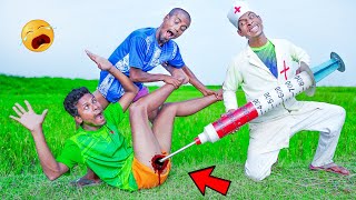 Must Watch New unlimited Comedy Video 2023 New Doctor Funny Injection  Amazing Funny Video Ep 115