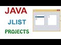 How to use JList  in Java