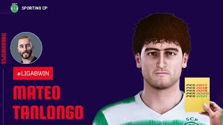Mateo Tanlongo @TiagoDiasPES (Sporting CP, Rosario Central) Face + Stats | PES 2021