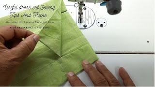 Easy Useful dress slit Sewing Tips And Tricks That You Should Know Sewing Tutorial For Beginners💃💥⚡