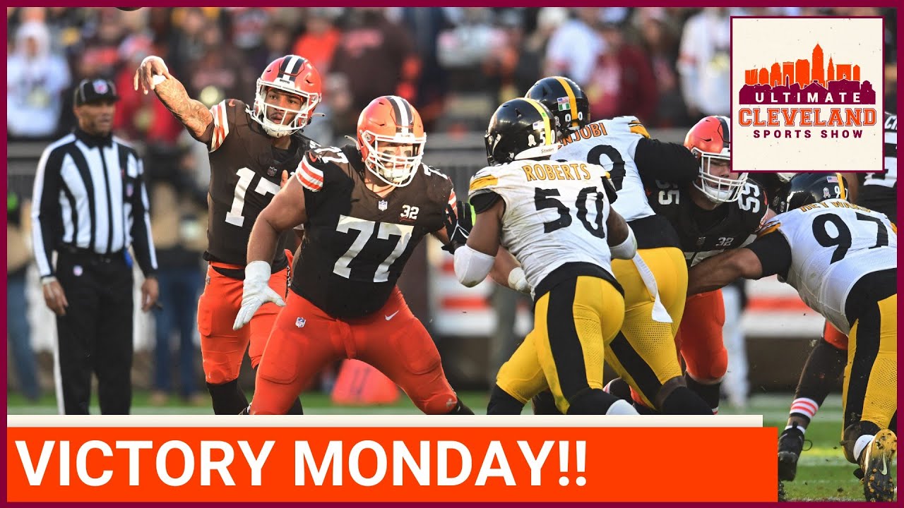 VICTORY MONDAY: DTR leads GW drive, Myles Garrett BULLIES Pickett & the Cleveland Browns are 7-3!