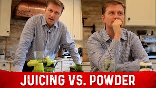 Wheat Grass Juice vs Wheat Grass Juice Powder – Benefits by Dr. Berg