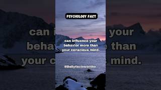 Your subconscious mind... #slowed #psychologyfacts #shortsfeed #facts #dailyfactswortho #shorts
