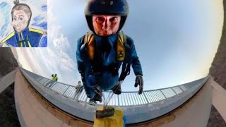 Unpacked BASE jump, Croatia