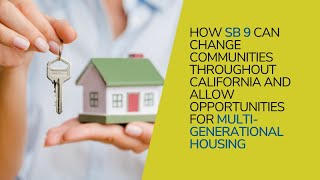 How SB 9 Can Change Communities Throughout California