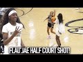 Flau’Jae Johnson Crazy HalfCourt Shot At The Buzzer! Scores 40 Points In Wild Game!