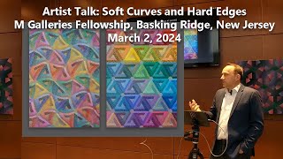 Artist Talk at M Galleries Fellowship for "Soft Curves and Hard Edges"