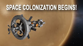 Colonizing the Red Planet - (Kerbal Space Infrastructure Part 2)