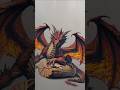 7 Levels of Dragon Drawing- How to Draw a Dragon....#dragondrawing #drawingtutorial #art..#sketchart
