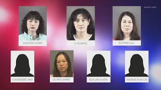 7 arrested for illegal massage parlor operations in Winston-Salem, Greensboro, other cities