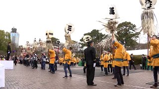 「災害が激甚化するなか役割は大きい」静岡市の消防出初式 消防団員伝統の技も披露