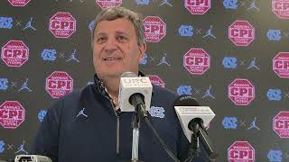 #UNC football general manager Michael Lombardi press conference