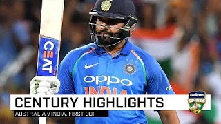 Brilliant Rohit nearly steals the show | Gillette ODI Series v India | 2018-19