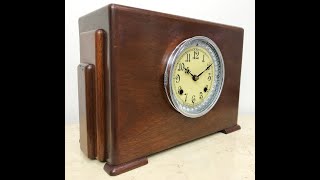 Antique Pendulum Chime New Haven Mantel Clock | Item# 1690  - Adelaide Clocks