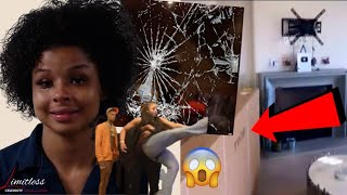 Chrisean Rock DESTROYS Everything In BlueFace Mansion And He SPENDS 30k To Replace The SMASHED TVs 😱