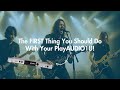 The FIRST Thing You Should Do with Your PlayAUDIO1U!