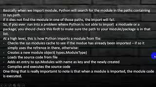P1 EP127 How does Python Import Modules