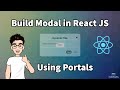 React Modal Tutorial using Hooks and Portals from scratch 🔴