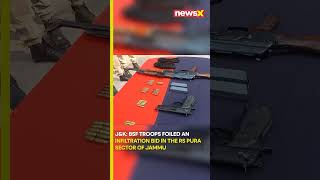 BSF Foils Infiltration Bid in J\u0026K's RS Pura Sector | Recovers Weapons | NewsX