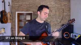 2-string Guitar Improvisation in Db Lydian #5