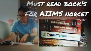 Must read books for AIIMS norcet preparation|2024|AIIMS nursing officer.