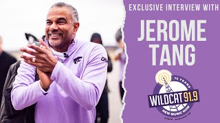 Exclusive interview with K-State Basketball Coach Jerome Tang - Kolby Van Camp and Wildcat 91.9