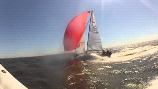 SB20 VIS Sailing team training session