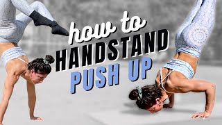 Learn How to Handstand Push Up in 4 Easy Steps