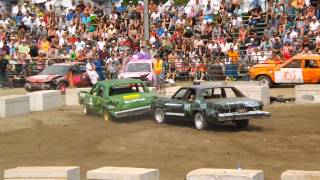 2013 Bridgewater Demolition Derby 8cyl Class Heat \u0026 Feature