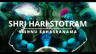 Shri Hari Stotram (LYRICS) | Vishnu Sahasranama || Most Powerful Mantra Of Lord Vishnu 🙏