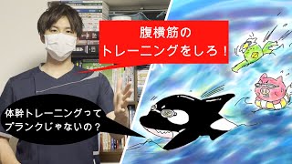 スポーツの専門家が教える「腹横筋のトレーニングの必要性」とは？【理論編】