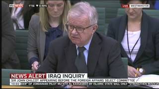 John Chilcot Speaks To Foreign Affairs Committee About Iraq Inquiry Delays