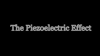 The Piezoelectric Effect explained | Breakthrough Junior Challenge 2018