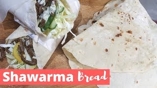 Perfectly Soft Shawarma Bread