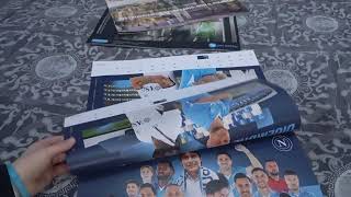 UNBOXING CALENDARIO DEL NAPOLI 2025+AUGURI DI BUON ANNO