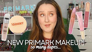 TESTING NEW PRIMARK MAKEUP! So Many CT Dupes, Affordable & Cruelty Free Cosmetics Try On Review