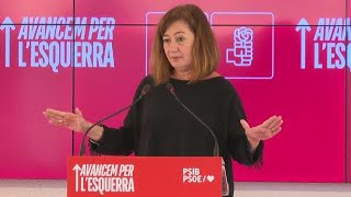 Francina Armengol es presenta a la reelecció com a secretària general del PSIB-PSOE