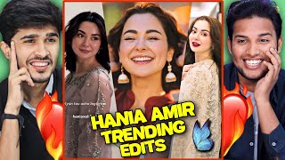 Hania Amir Instagram Trending Edits Reaction Part 3 😍🔥 | #haniaamir