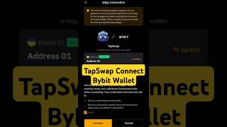 TapSwap Wallet Connect | TapSwap Connect Bybit Wallet | TapSwap Connect Wallet | #tapswap