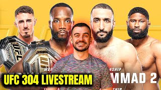 UFC 304 Livestream. Leon Edwards vs Belal Muhammad. Shaun Jones Fight Companion