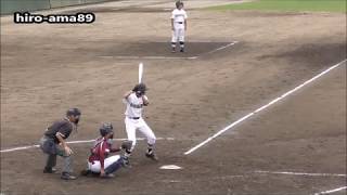 《中学硬式》  大柄遥暉選手（広島ボンバーズ）【ヒット打ったよ】