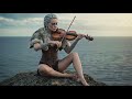 Echonyra | Celtic Violin Goddess in Fire and Forest