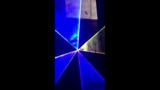 LED MAN 2W RGB, ILDA Laser.