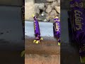 eclairs candy 🍬 vs train 🚂 what happened next..